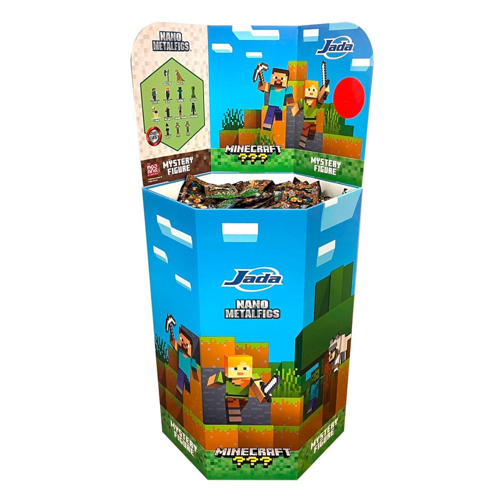 Minecraft Nano Metalfigs Diecast Mini Figurer 4 cm Sortiment (144) Jada Toys