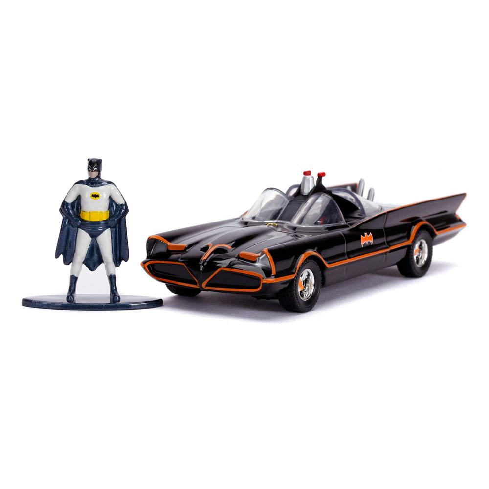 Batman Classic TV Series Diecast Model 1/32 - 1966 Batmobile med Figur Jada Toys