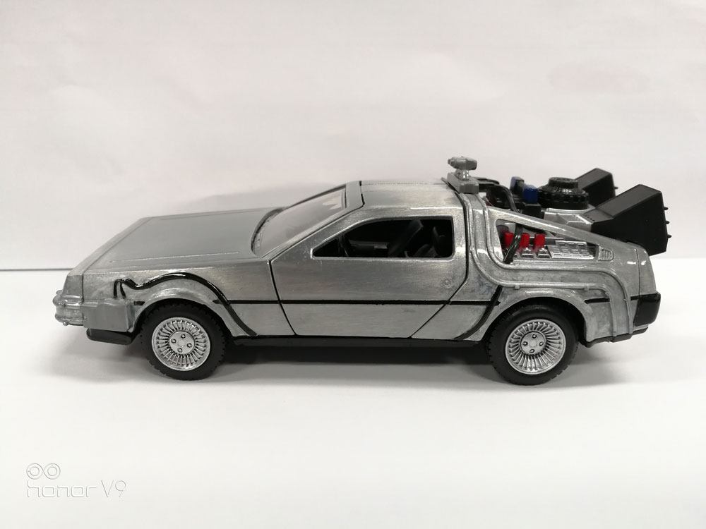 Back to the Future DeLorean Time Machine 1/32 Diecast Modell Jada Toys