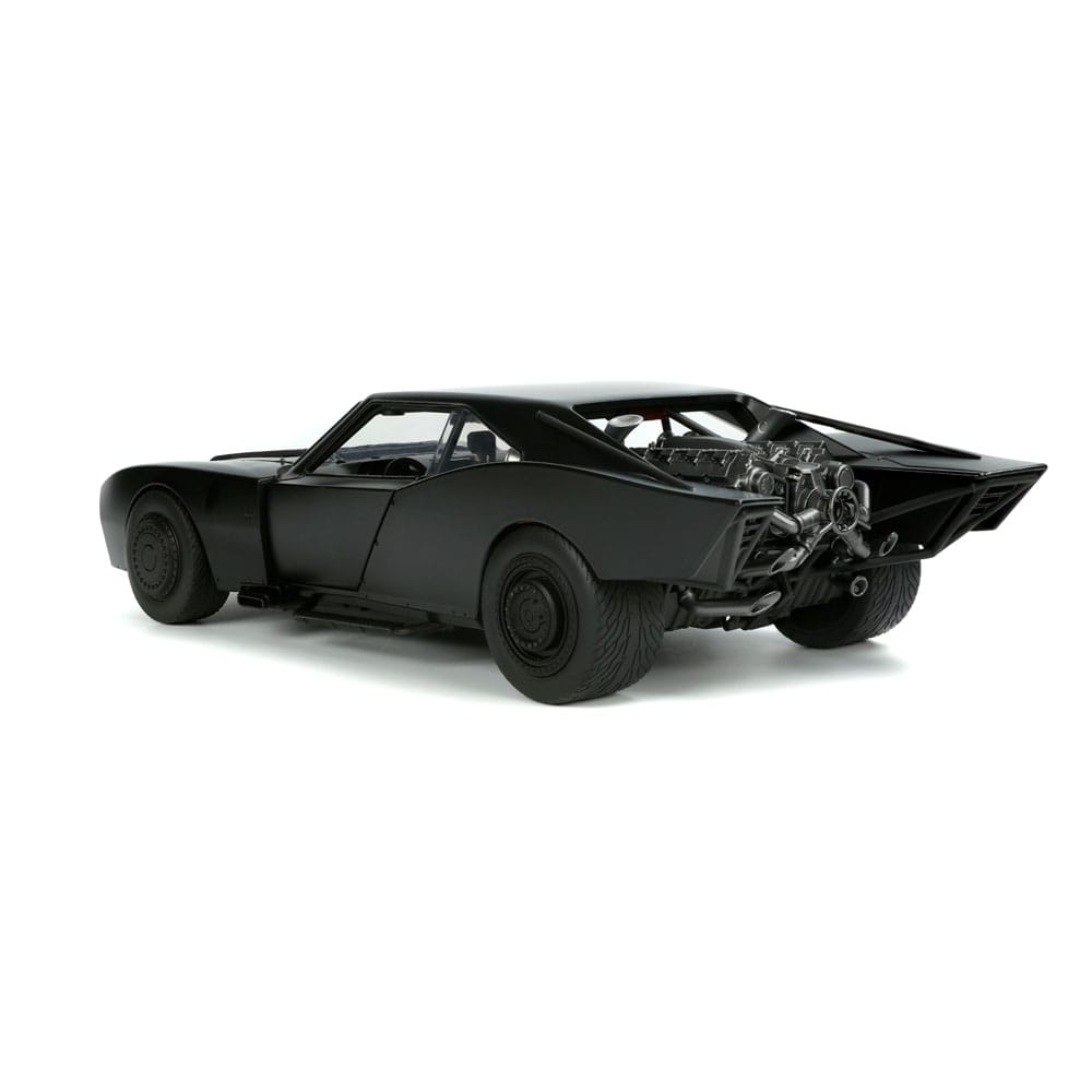 Batman 2022 Hollywood Rides Diecast Modell 1/18 Batmobile med Figur Jada Toys