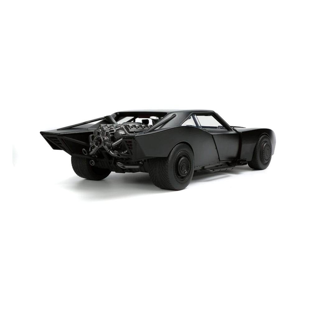 Batman 2022 Hollywood Rides Diecast Modell 1/18 Batmobile med Figur Jada Toys