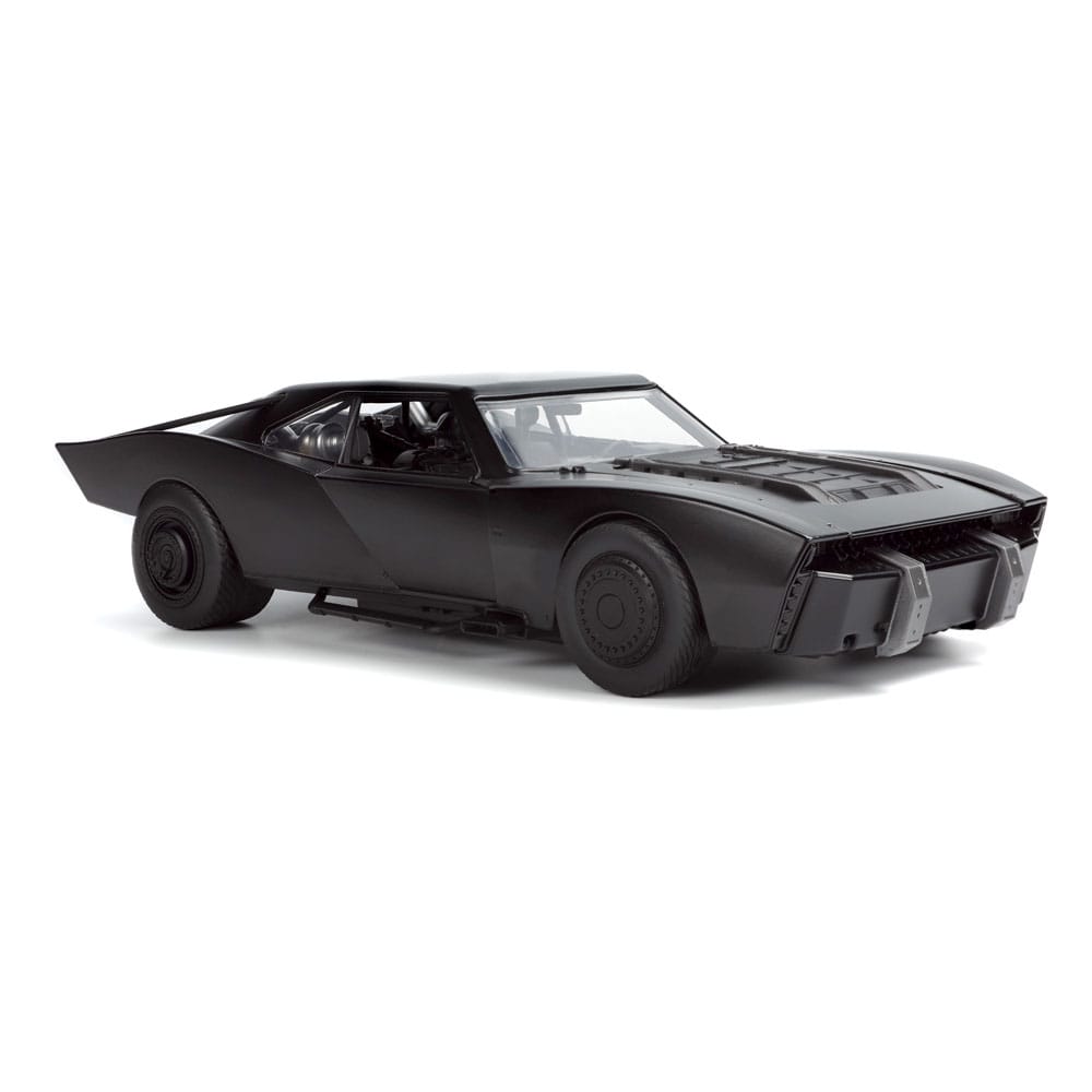 Batman 2022 Hollywood Rides Diecast Modell 1/18 Batmobile med Figur Jada Toys