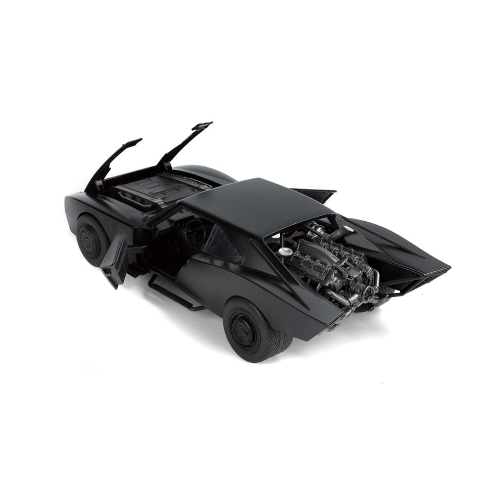 Batman 2022 Hollywood Rides Diecast Modell 1/18 Batmobile med Figur Jada Toys