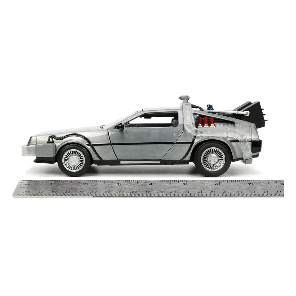 Back to the Future 1/24 Diecast Modell av Tidsmaskinen Jada Toys