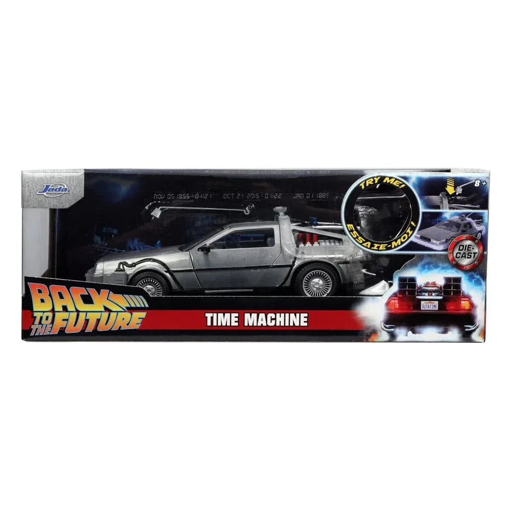 Back to the Future 1/24 Diecast Modell av Tidsmaskinen Jada Toys