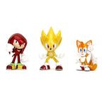 Sonic the Hedgehog Nano Metalfigs Diecast Mini Figures 3-Pack 5 cm Jada Toys