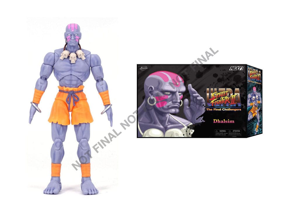 Ultra Street Fighter II: The Final Challengers Action Figur 1/12 Dhalsim Deluxe 15 cm Jada Toys