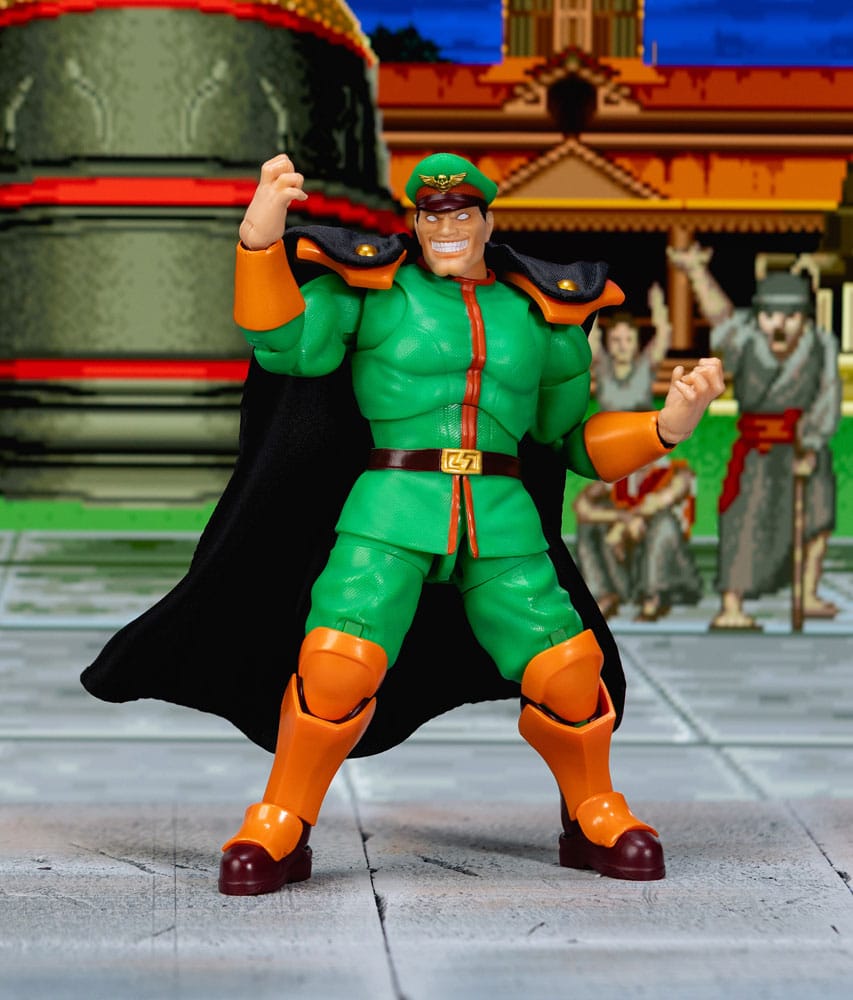 Ultra Street Fighter II: The Final Challengers Action Figur 1/12 M. Bison Deluxe 15 cm Jada Toys