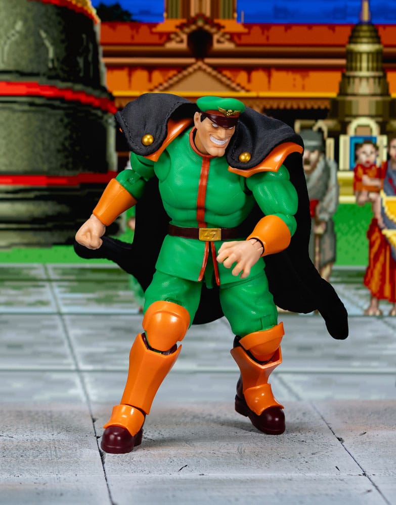Ultra Street Fighter II: The Final Challengers Action Figur 1/12 M. Bison Deluxe 15 cm Jada Toys