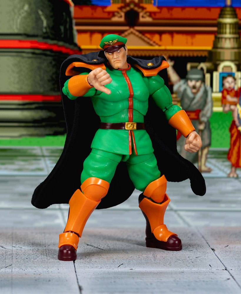 Ultra Street Fighter II: The Final Challengers Action Figur 1/12 M. Bison Deluxe 15 cm Jada Toys