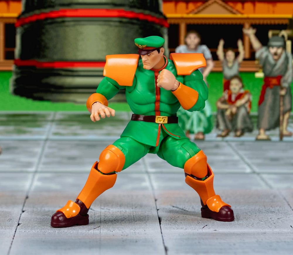 Ultra Street Fighter II: The Final Challengers Action Figur 1/12 M. Bison Deluxe 15 cm Jada Toys
