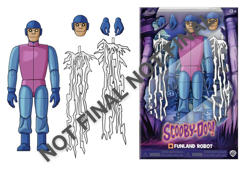 Scooby Doo Actionfigur Funland Robot 16 cm