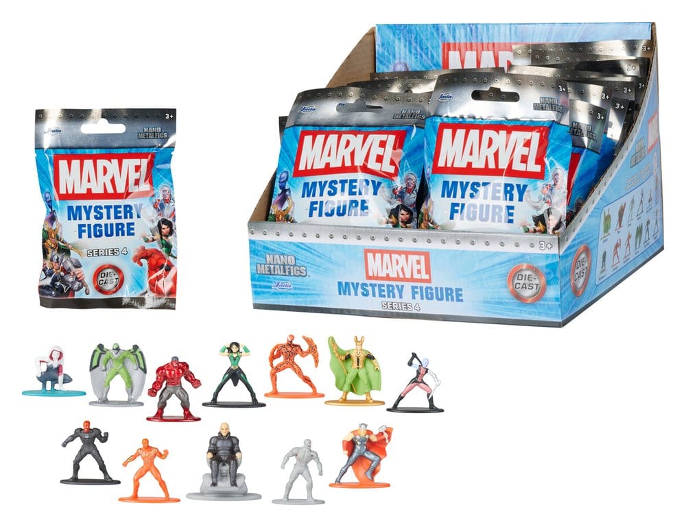 Marvel Minifigurer Blind Box Display Våg 4 (24)