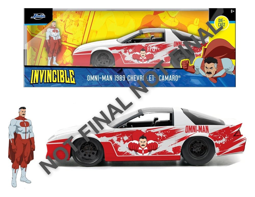 Invincible Diecast-modell i skala 1/24 av Omni-Man 1985 Chevrolet