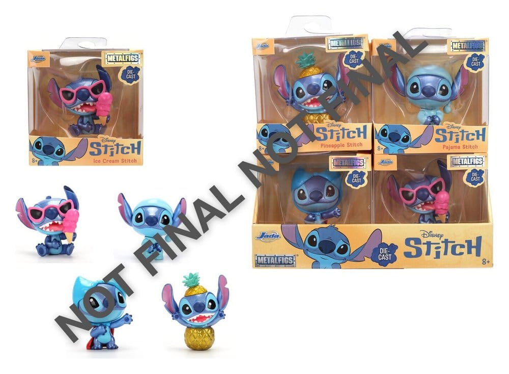 Lilo & Stitch Miniatyrfigurer Våg 4 Display 7 cm (12-pack)