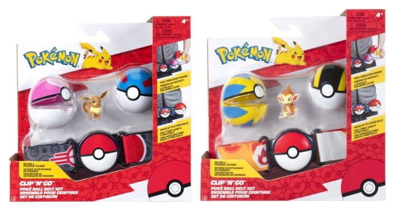 Pokémon Clip 'n' Go Belt Set ver. 19 Assortment (4)
