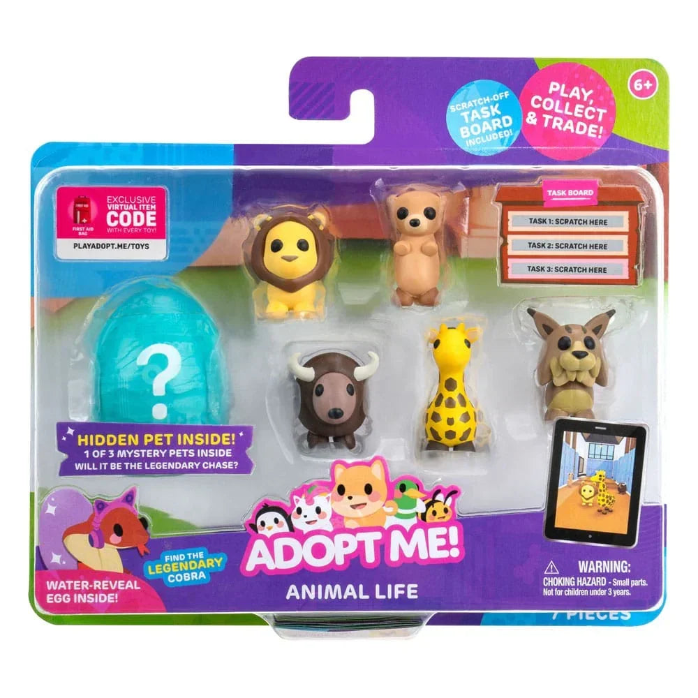 Adopt Me! Figur Set 6-Pack Djurfigurer Jazwares