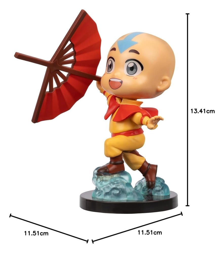 Avatar: The Last Airbender Kawaii Mini Figur Aang (Bok 2) 10 cm