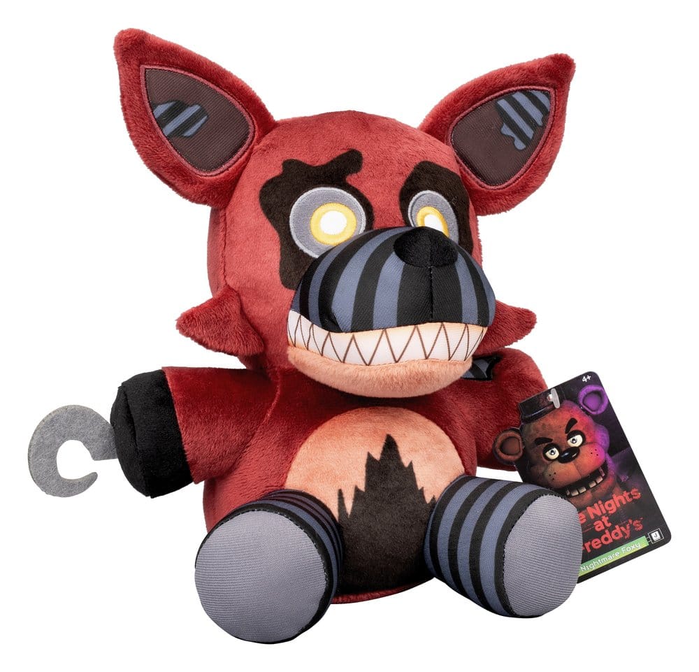 Five Nights at Freddy's Core Plush Nightmare Foxy (FNAF 4) 20 cm