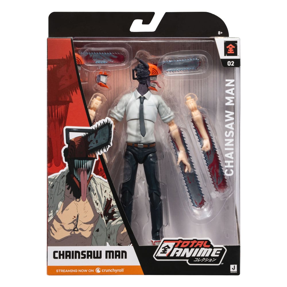 Chainsaw Man Total Anime Action Figur 17 cm Jazwares