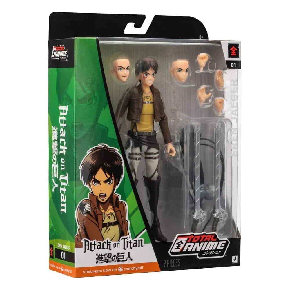 Attack on Titan Eren Jaeger Action Figure 17 cm Jazwares