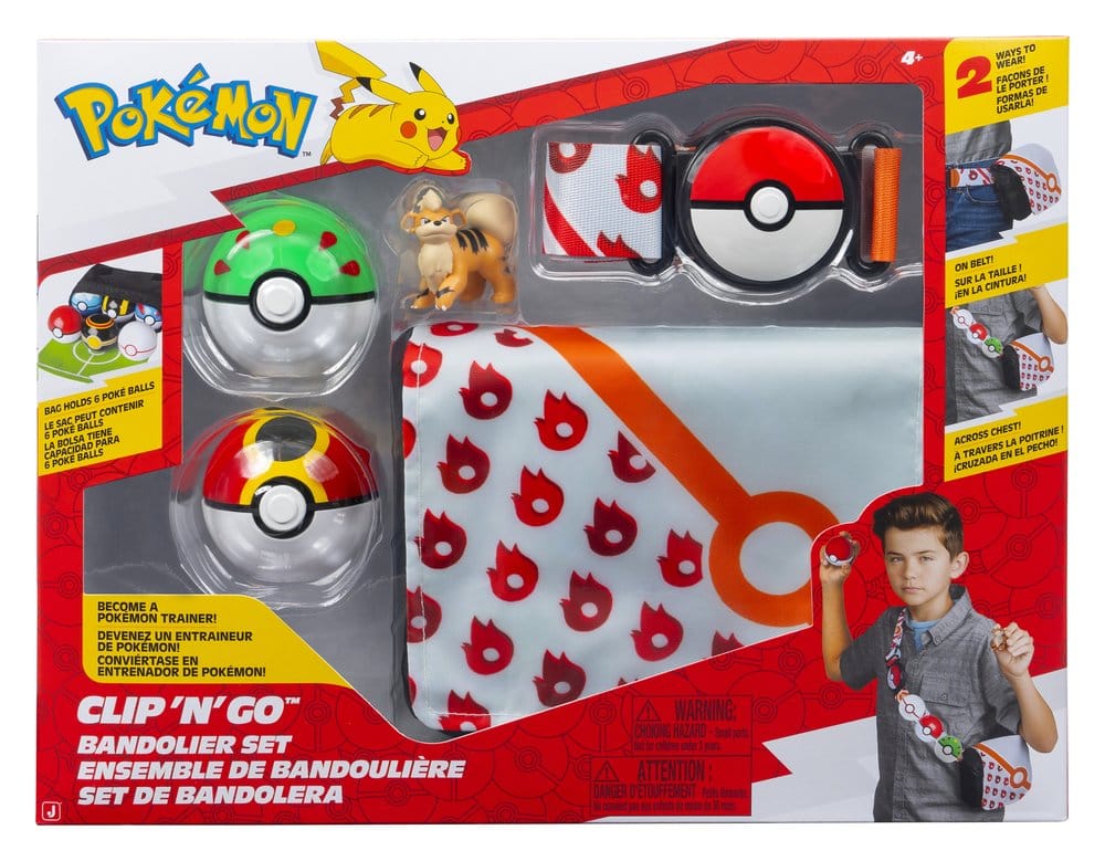 Pokémon Clip 'n' Go Bandolier Set ver. 6 Assortment (4)