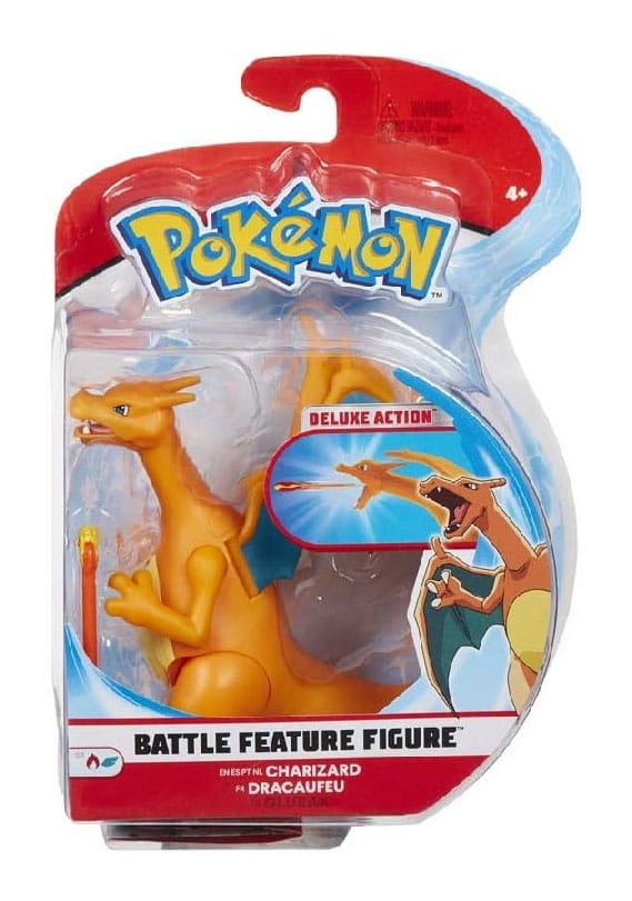 Pokémon Battle Feature Figur Charizard 13 cm Jazwares