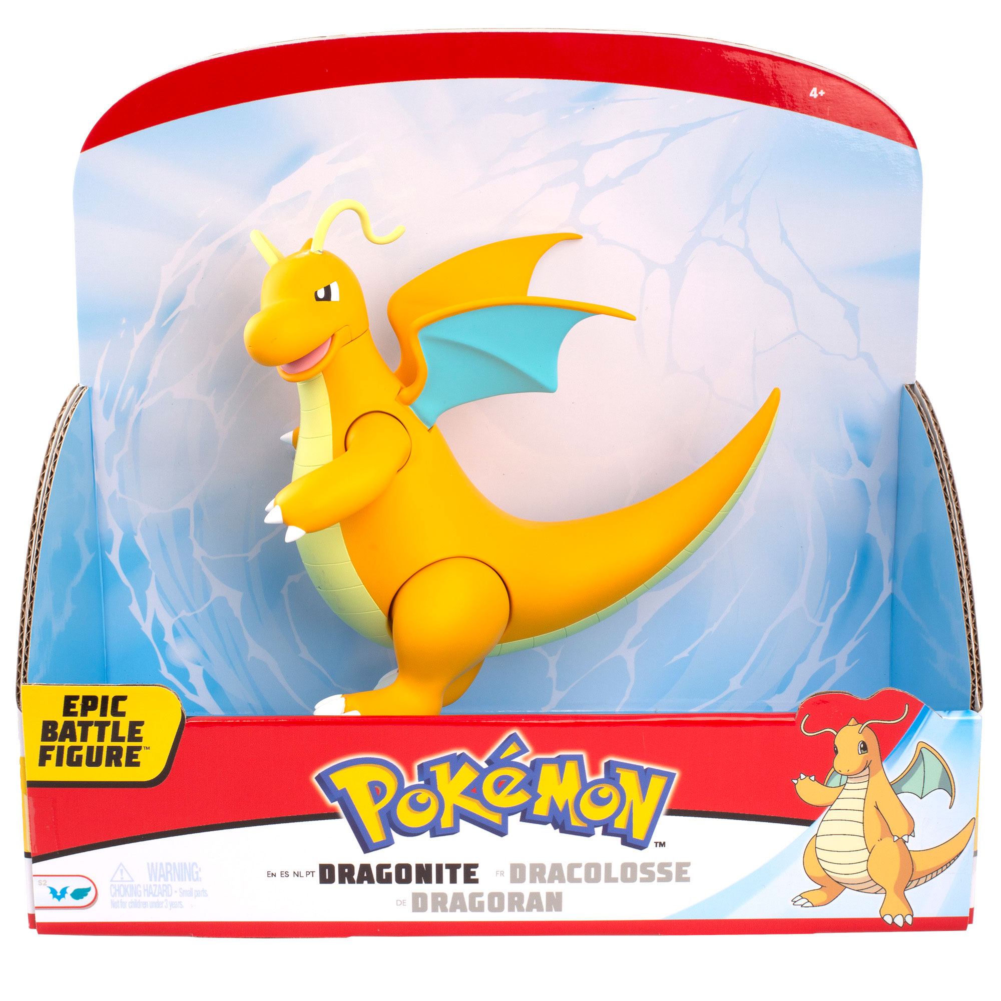Pokémon Epic Action Figur Dragonite 30 cm Jazwares