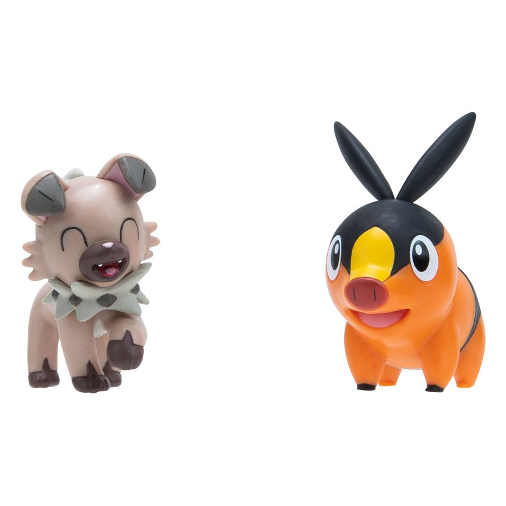 Pokémon Battle Figur Set 2-Pack: Tepig och Rockruff Jazwares