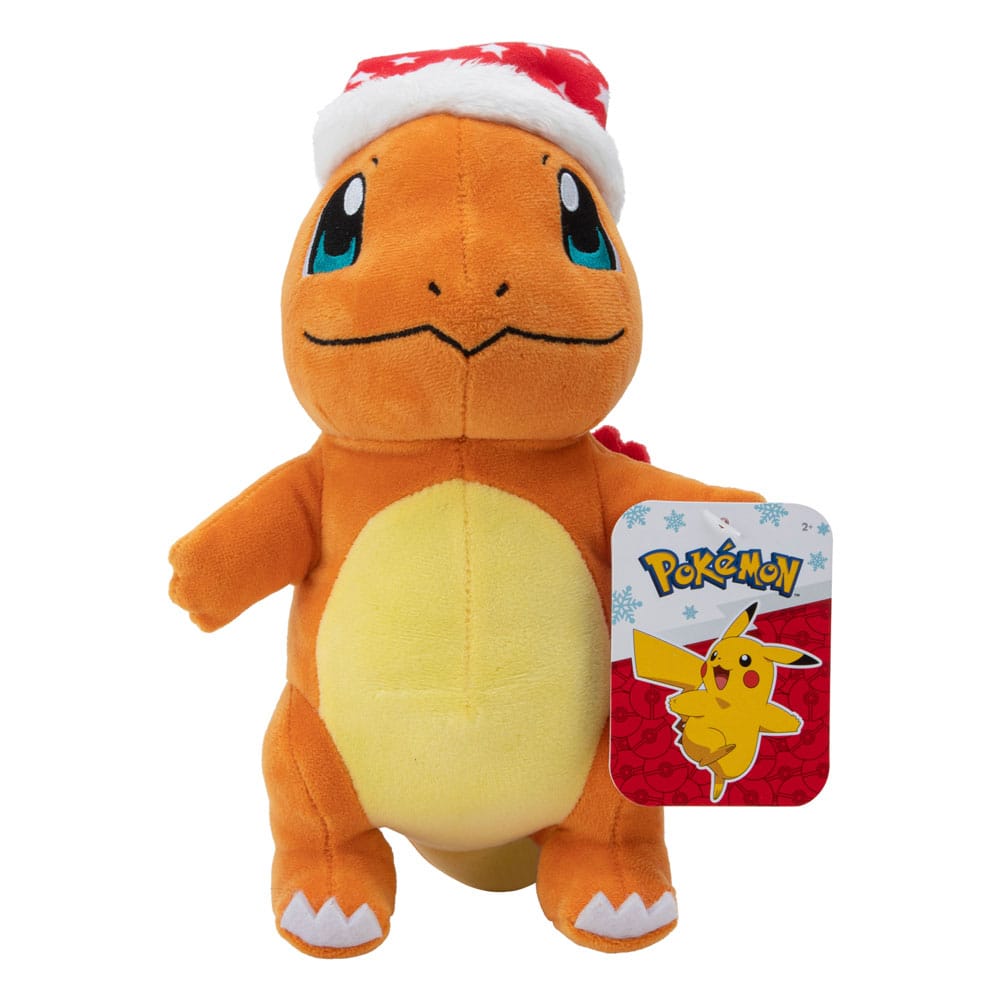 Pokémon Gosedjur Winter Charmander med Julhatt 20 cm Jazwares