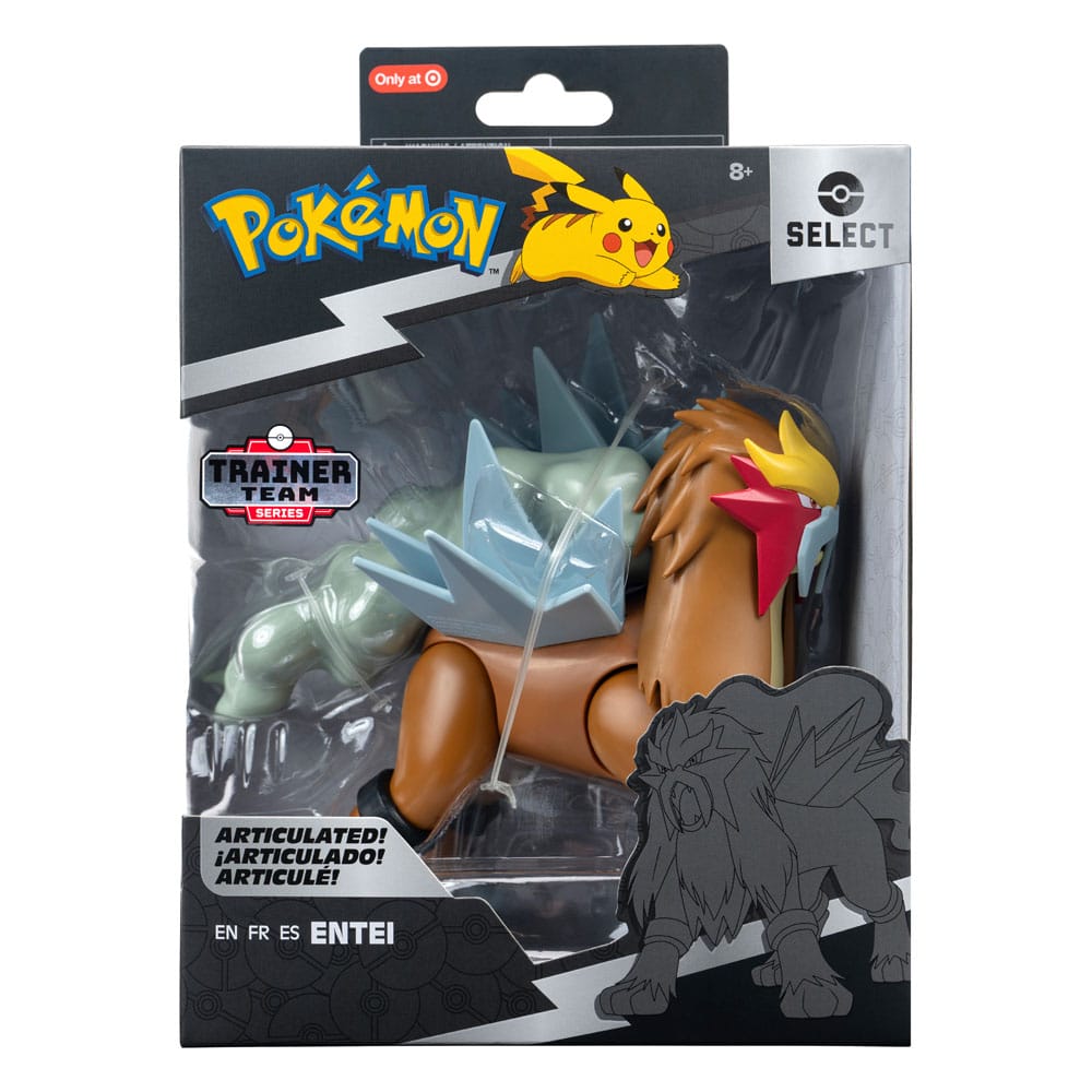 Pokémon 25th anniversary Select Action Figur Entei 15 cm Jazwares