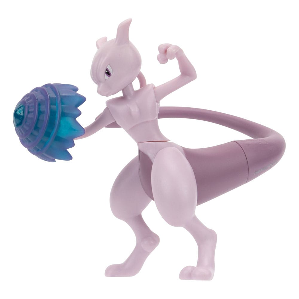 Pokémon Battle Feature Figure Mewtwo 10 cm - Actionfigur i PVC Jazwares