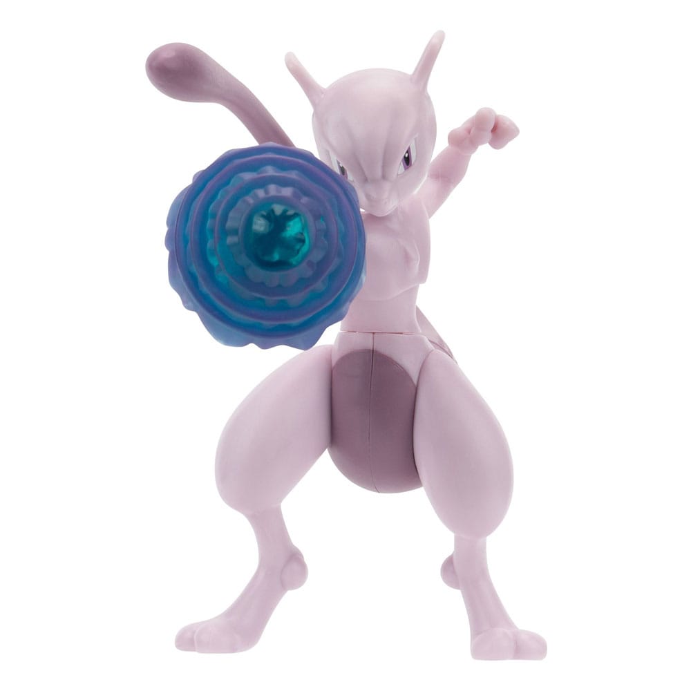 Pokémon Battle Feature Figure Mewtwo 10 cm - Actionfigur i PVC Jazwares