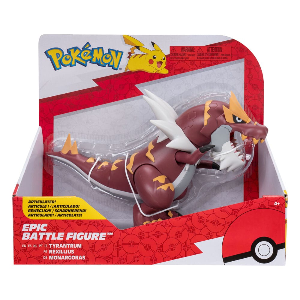 Pokémon Battle Feature Figur Tyrantrum 28 cm Jazwares