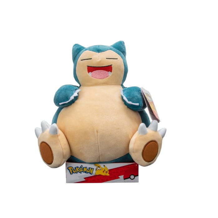 Pokémon gosedjur Snorlax 30 cm - Officiellt Licensierad Kvalitet Jazwares