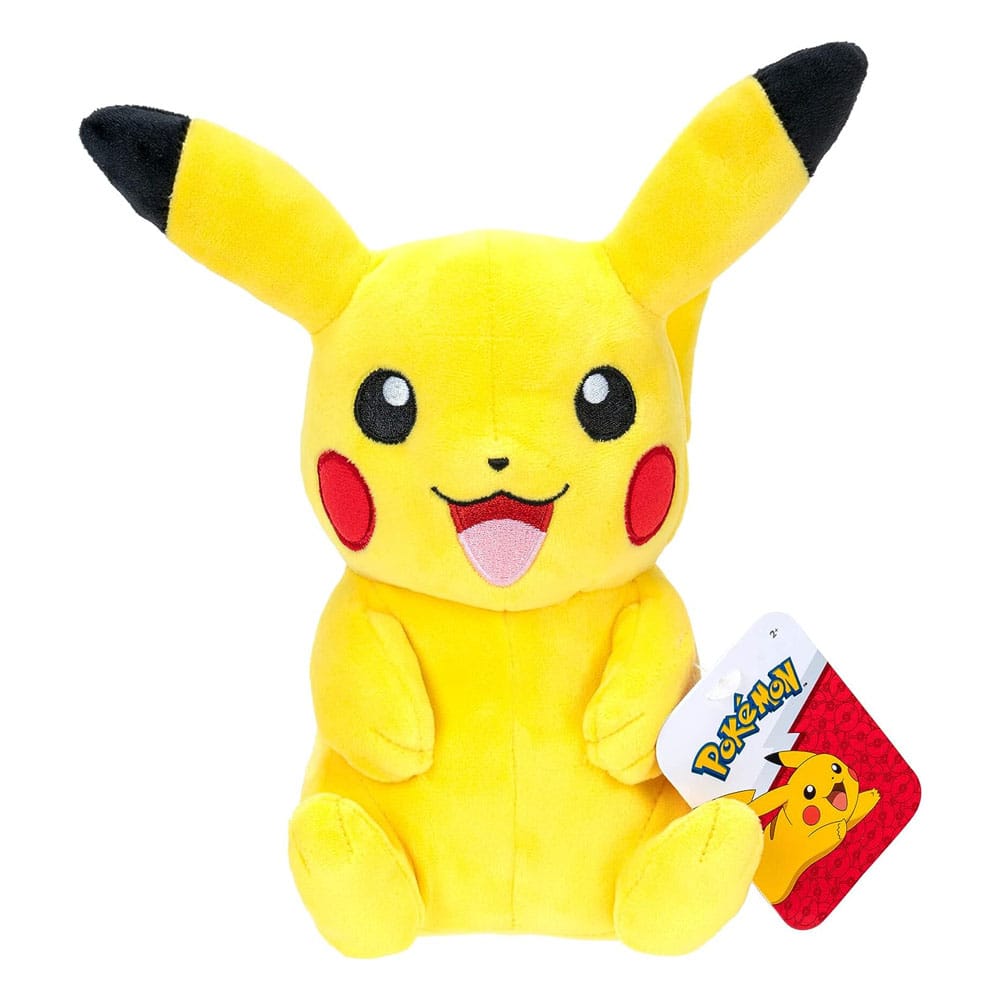 Pokémon Plush Figur: Pikachu Ver. 02 - 20 cm Jazwares