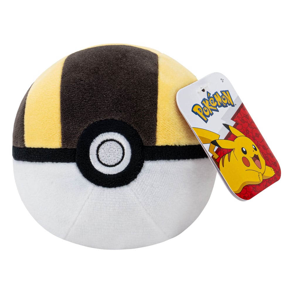Pokémon gosedjur Ultra Ball 13 cm - Officiellt Licensierad Samlarprodukt Jazwares