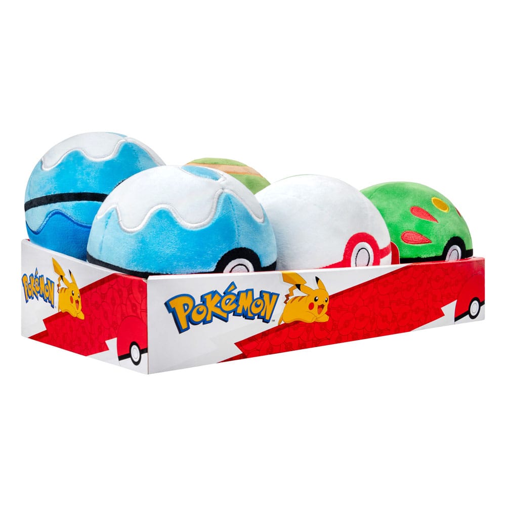 Pokémon Plush Figures Poké Balls 10 cm Assortment (6) Jazwares
