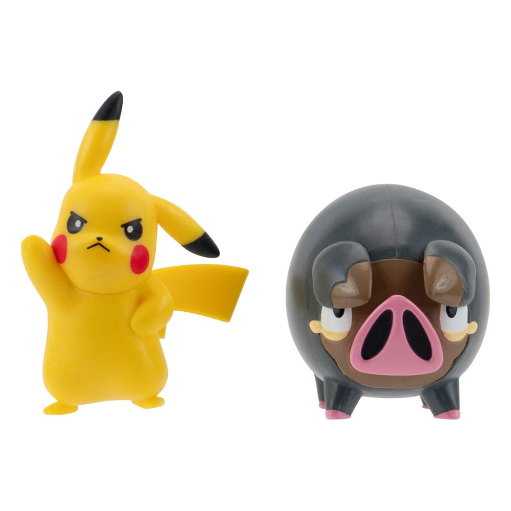 Pokémon Battle Figure Set - Pikachu #5 & Lechonk 2-Pack Jazwares