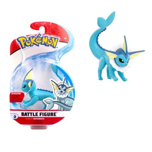 Pokémon Battle Figurpaket Mini Figurpaket Vaporeon 5 cm Jazwares
