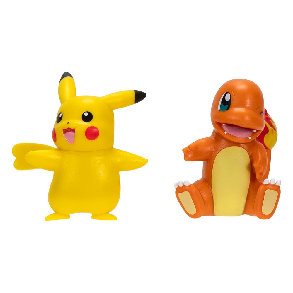 Pokémon Battle Figure First Partner Set - Charmander #2 och Pikachu 2-Pack Jazwares
