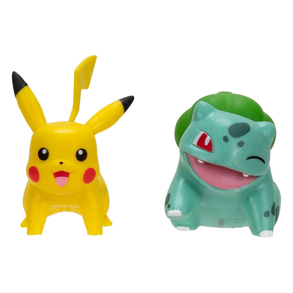 Pokémon Battle Figure First Partner Set - Bulbasaur & Pikachu Jazwares