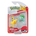 Pokémon Battle Figure First Partner Set - Bulbasaur & Pikachu Jazwares