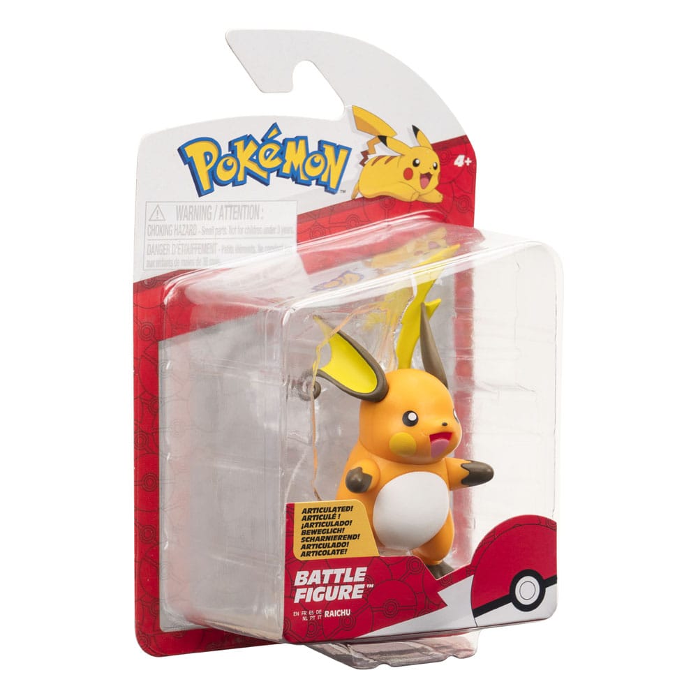Pokémon Battle Figur Raichu 5 cm Jazwares