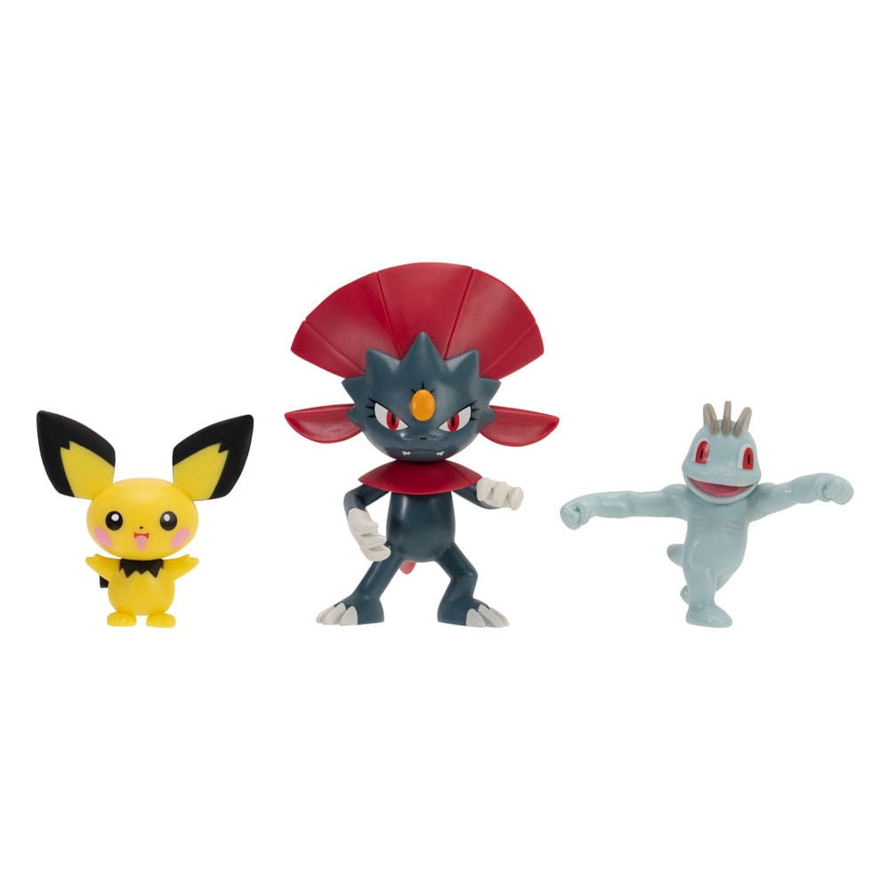 Pokémon First Partner Battle Figure Set 3-Pack Jazwares