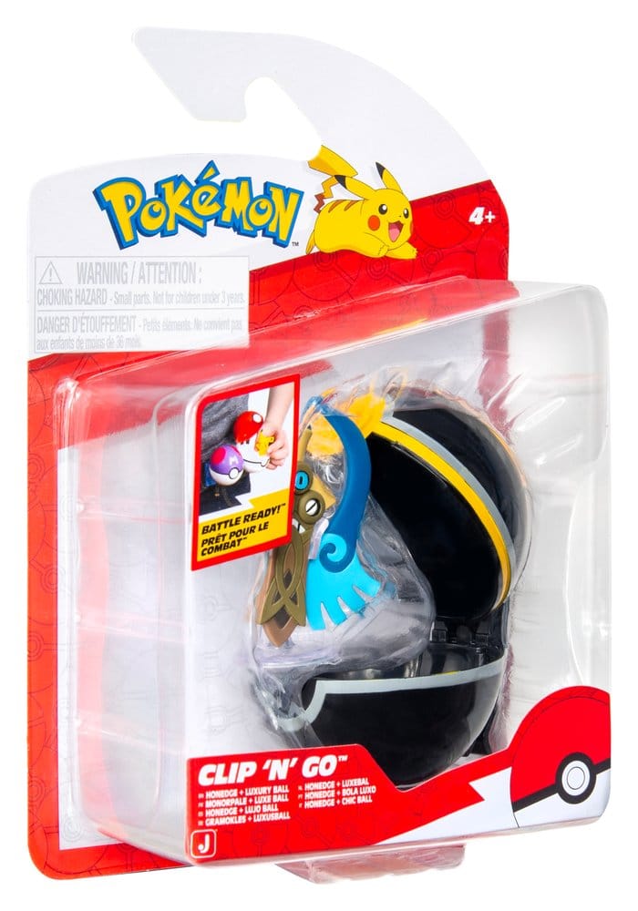 Pokémon Clip 'n' Go Action Figure Wave 22 Honedge & Luxury Ball