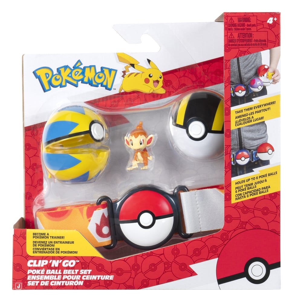 Pokémon Clip 'n' Go Belt Set Chimchar