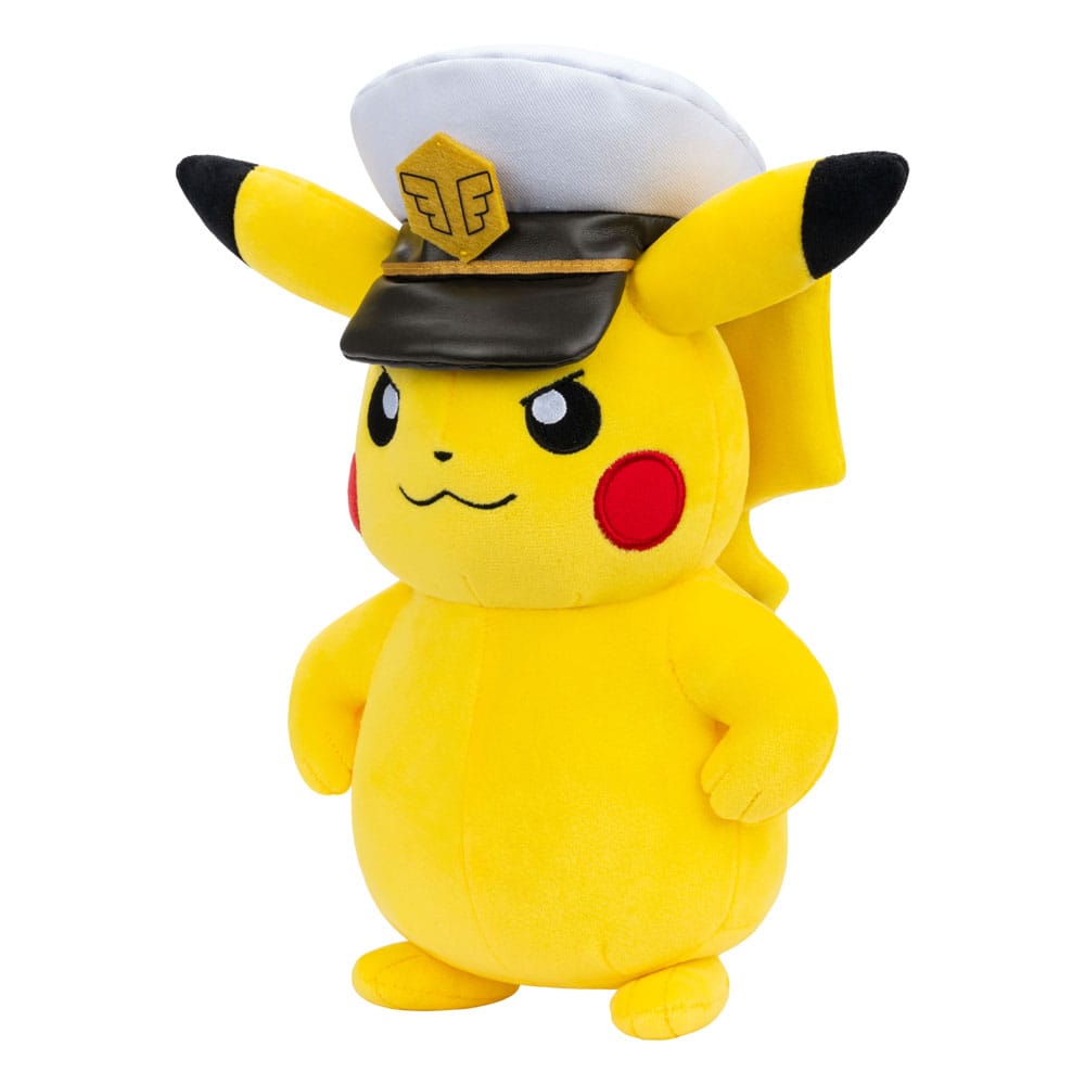 Pokémon gosedjur Captain Pikachu 20 cm Jazwares