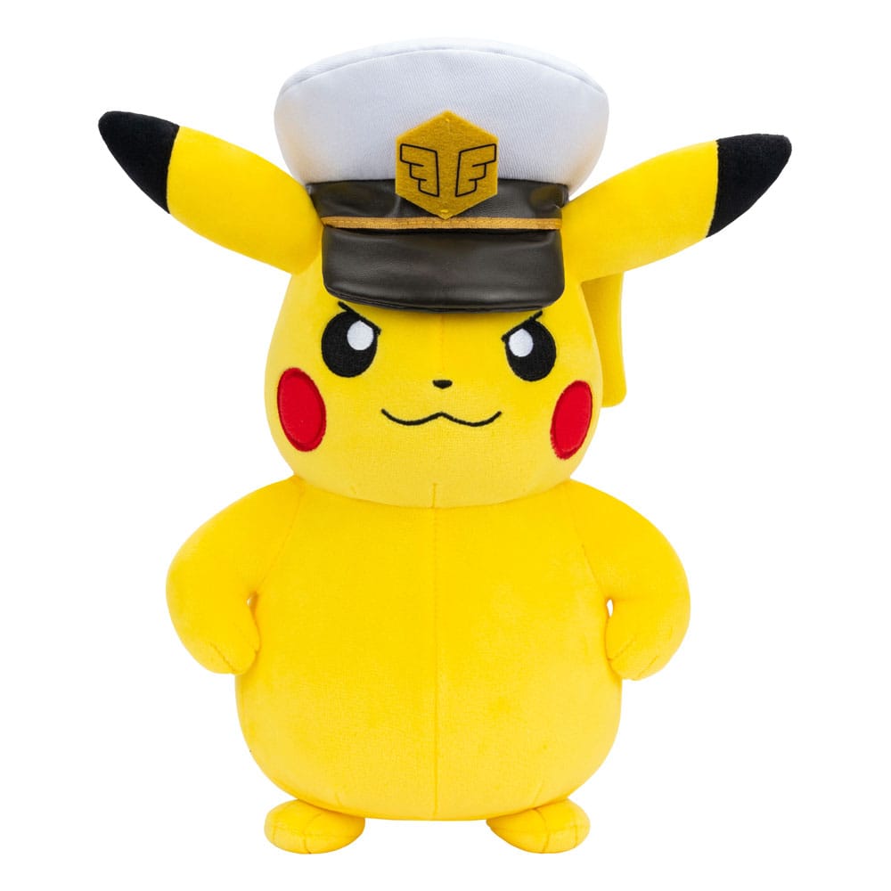 Pokémon gosedjur Captain Pikachu 20 cm Jazwares