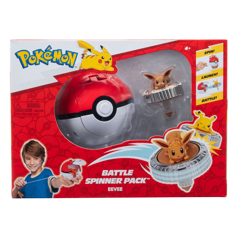Pokémon Battle Spinner Pack: Eevee & Poké Ball Jazwares